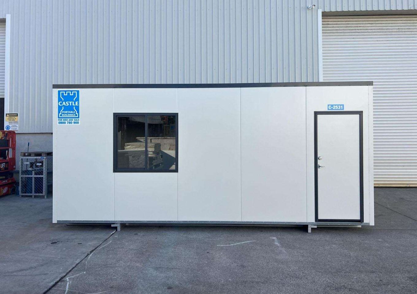 Construction Container Office For NZ Worksites